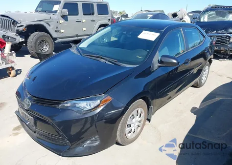 2017 Toyota Corolla L from USA, damaged, VIN 2T1BURHEXHC834778
